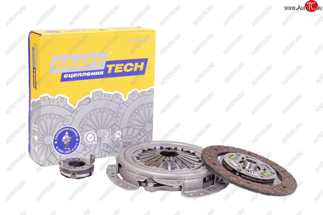 6 699 р. Сцепление М-2141 в сборе KRAFTTECH KRAFTTECH w02200h  с доставкой в г. Майкоп
