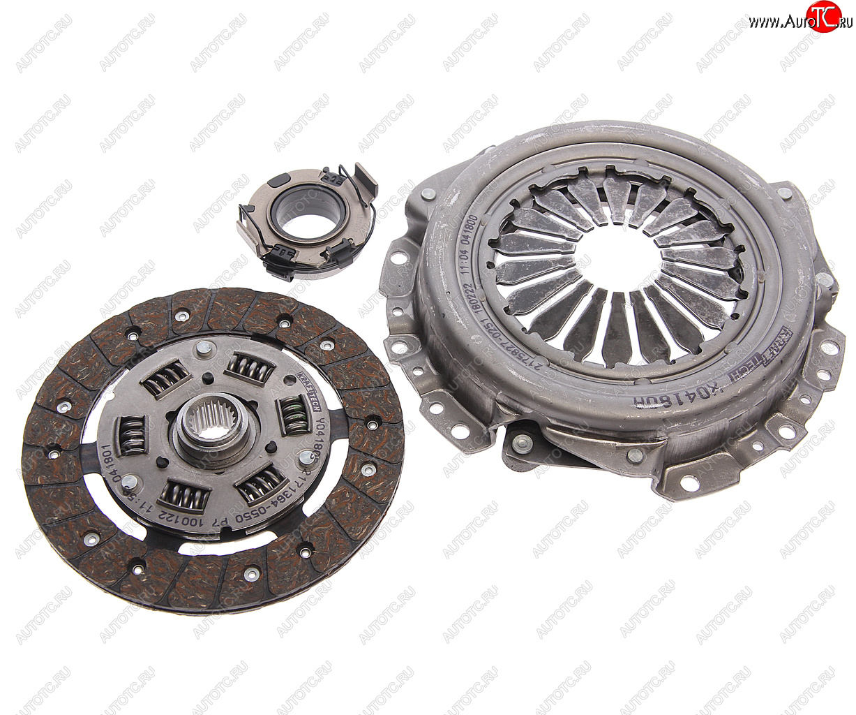 6 899 р. Сцепление GEELY MK (08-) KRAFTTECH KRAFTTECH w06180f  с доставкой в г. Майкоп