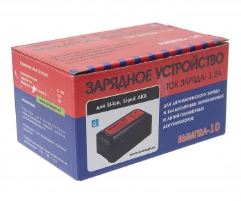 3 499 р. Устройство зарядное 4.2-12.6V 1.2A 220V (автомат) Вымпел 10 ОРИОН ОРИОН w-10  с доставкой в г. Майкоп. Увеличить фотографию 4