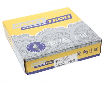 6 999 р. Сцепление ВАЗ-2190,Vesta,X-Ray (КПП с тросовым приводом) в сборе KRAFTTECH KRAFTTECH w22200j  с доставкой в г. Майкоп. Увеличить фотографию 4