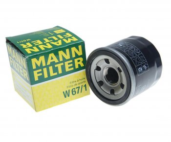 629 р. Фильтр масляный KIA MAZDA NISSAN RENAULT MANN MANN w671  с доставкой в г. Майкоп. Увеличить фотографию 1
