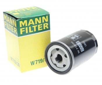 1 159 р. Фильтр масляный VW AUDI SEAT SKODA (90-09) MANN MANN w71930  с доставкой в г. Майкоп. Увеличить фотографию 1