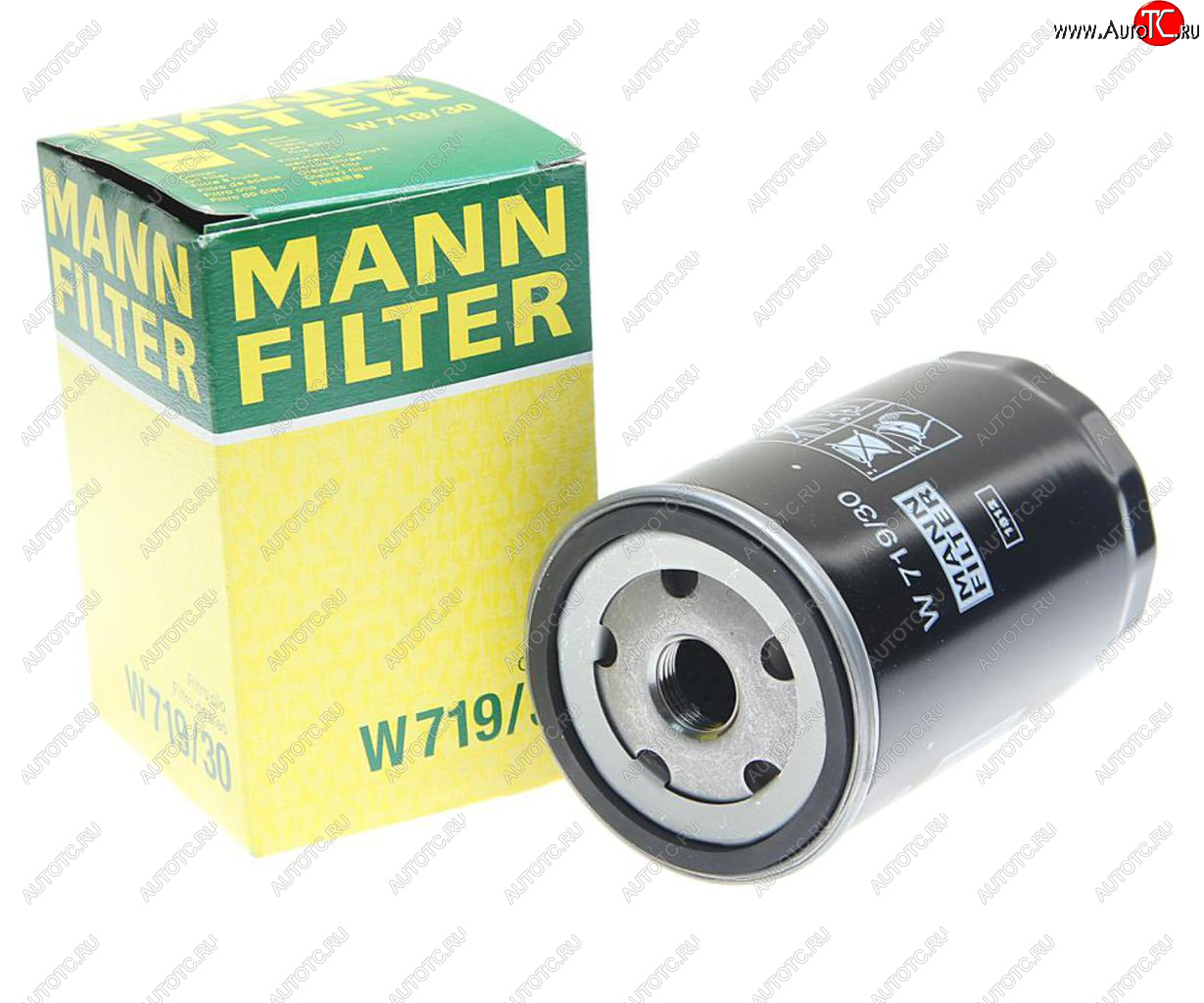 1 159 р. Фильтр масляный VW AUDI SEAT SKODA (90-09) MANN MANN w71930  с доставкой в г. Майкоп
