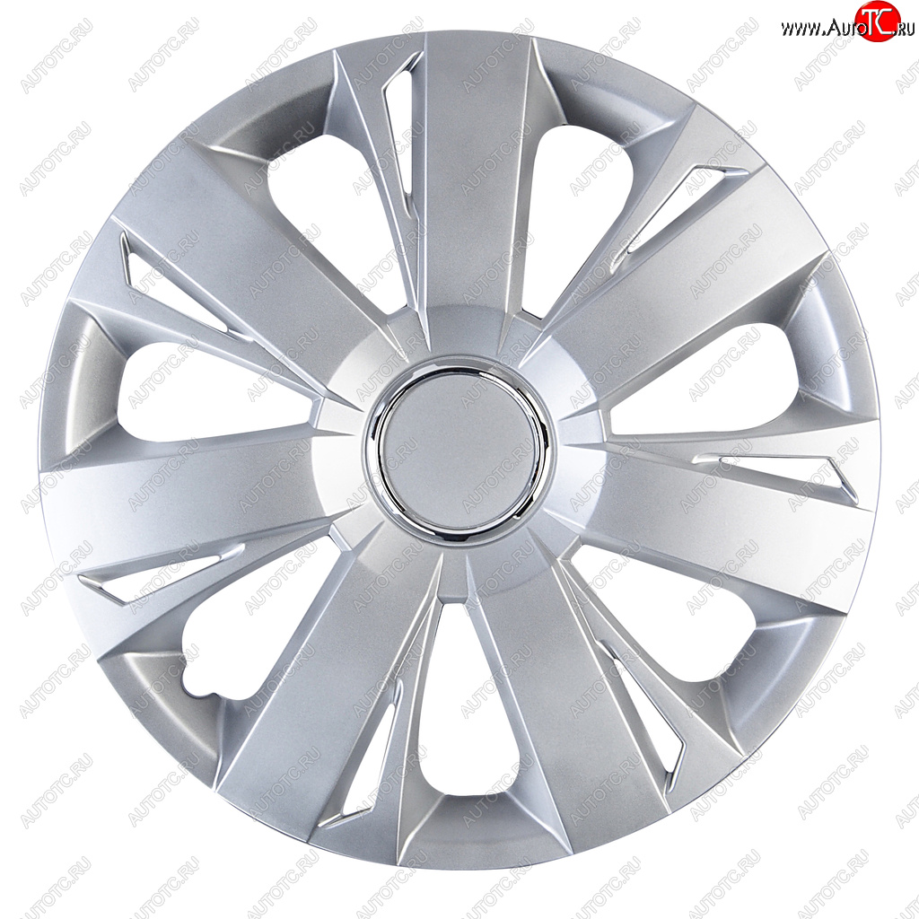 2 659 р. Колпак колеса R-14 металлик AUTOPROFI комплект 4шт. AUTOPROFI wc-2015 silver (14) AUTOPROFI wc-2015 silver (14)  с доставкой в г. Майкоп