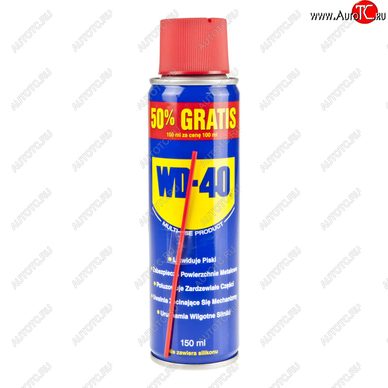 629 р. Смазка универсальная проникающая 150мл аэрозоль WD-40 WD-40 wd00015  с доставкой в г. Майкоп