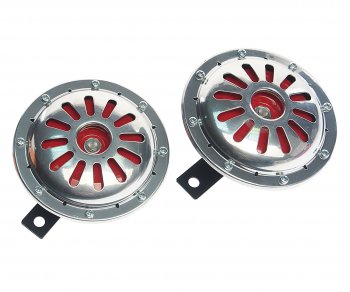859 р. Сигнал звуковой 12V 420430Hz комплект 2шт. TORINO TORINO wd1045c  с доставкой в г. Майкоп. Увеличить фотографию 1