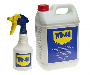 10 549 р. Смазка универсальная проникающая 5л с распылителем WD-40 WD-40 wd-40-5  с доставкой в г. Майкоп. Увеличить фотографию 1