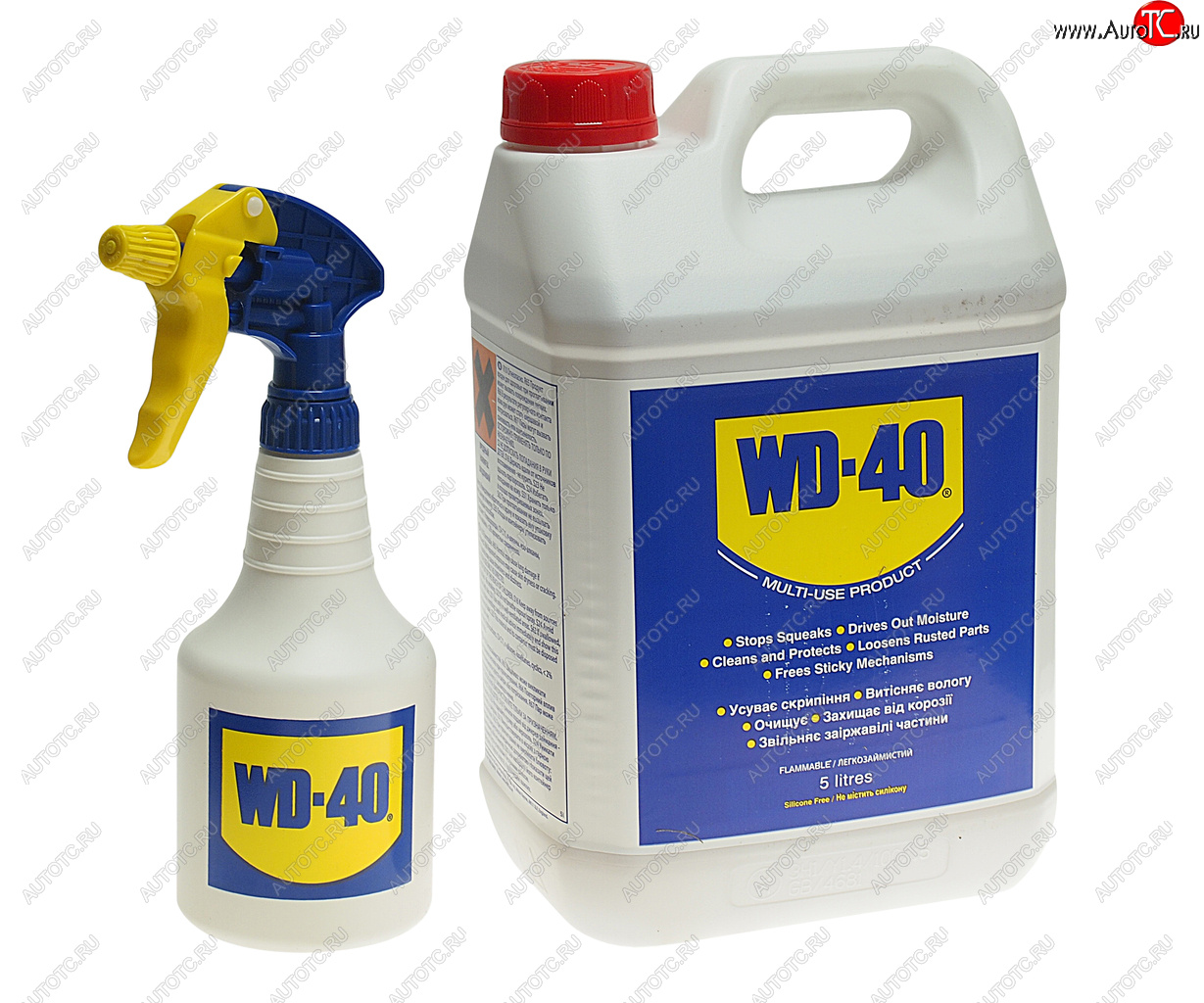10 549 р. Смазка универсальная проникающая 5л с распылителем WD-40 WD-40 wd-40-5  с доставкой в г. Майкоп