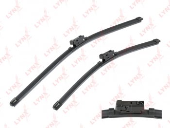 1 189 р. Щетка стеклоочистителя VW Jetta (11-13) 600475мм бескаркасная комплект LYNX LYNX xf6048b  с доставкой в г. Майкоп. Увеличить фотографию 1