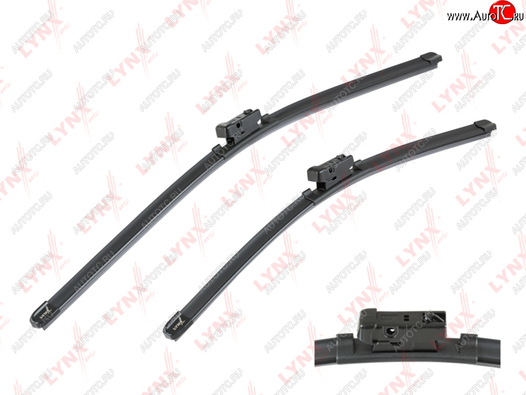 1 189 р. Щетка стеклоочистителя VW Jetta (11-13) 600475мм бескаркасная комплект LYNX LYNX xf6048b  с доставкой в г. Майкоп