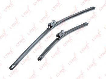 1 189 р. Щетка стеклоочистителя 650400мм бескаркасная комплект LYNX LYNX xf6540l  с доставкой в г. Майкоп. Увеличить фотографию 1