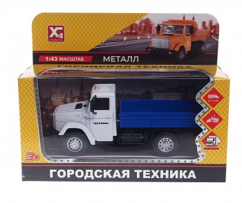 1 139 р. Модель автомобиля ЗИЛ-4331 (бортовой) металлическая NO NAME xg 877-a94b  с доставкой в г. Майкоп. Увеличить фотографию 2