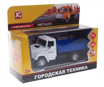 1 139 р. Модель автомобиля ЗИЛ-4331 (бортовой) металлическая NO NAME xg 877-a94b  с доставкой в г. Майкоп. Увеличить фотографию 1