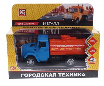 1 169 р. Модель автомобиля ЗИЛ-4331 огнеопасно (бочка) металлическая NO NAME xg 877-a95a  с доставкой в г. Майкоп. Увеличить фотографию 2