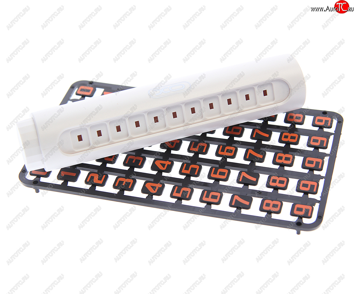 399 р. Автовизитка самоклеющаяся (цифры на магните) белая XO XO xo-c45 white  с доставкой в г. Майкоп