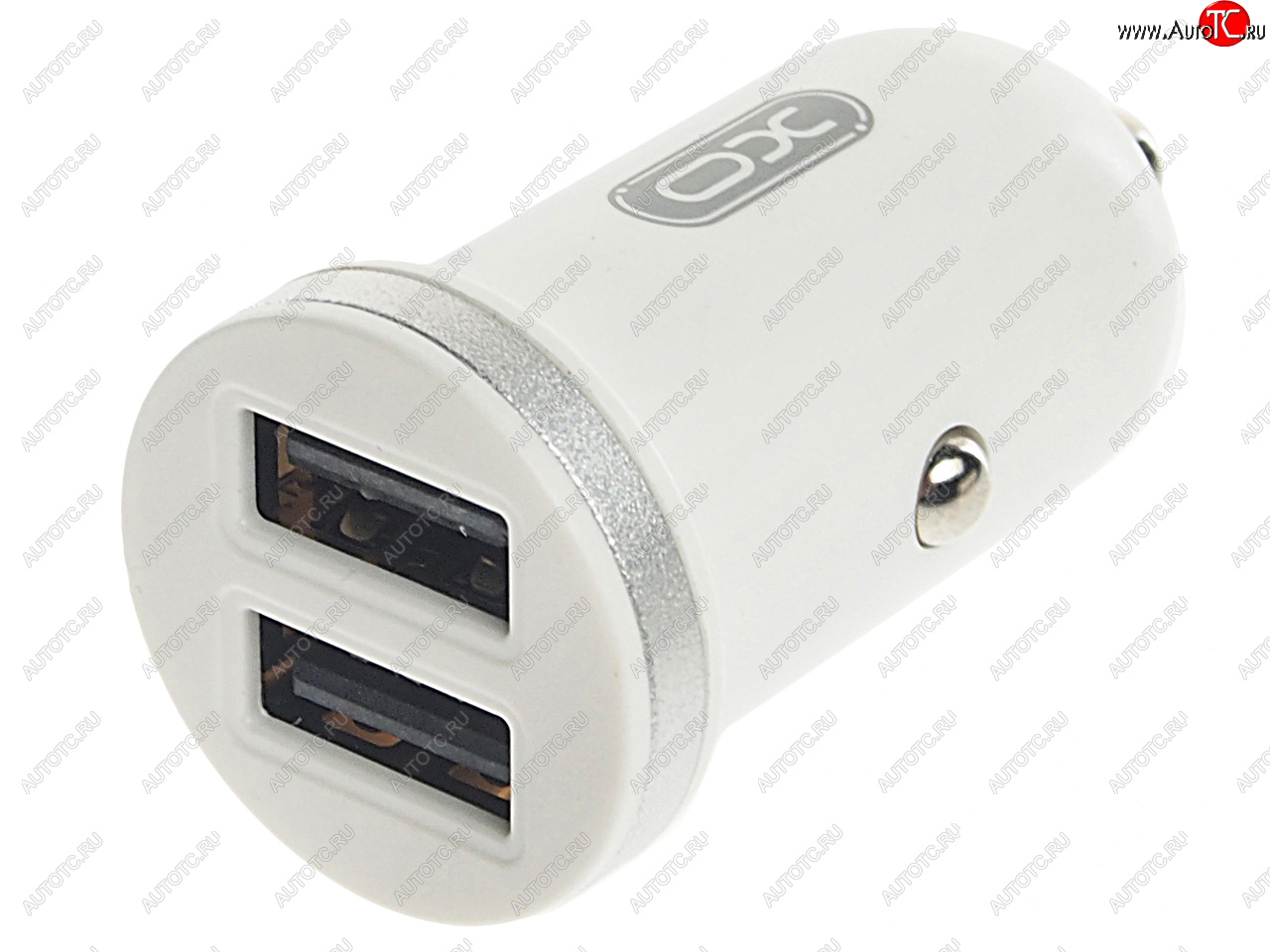 369 р. Устройство зарядное в прикуриватель 2USB 12V белое XO XO xo-cc18dua white  с доставкой в г. Майкоп