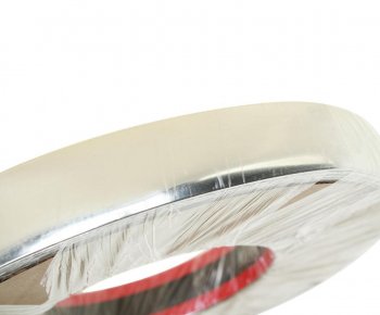 157 р. Молдинг самоклеющийся 30мм серебряный 1м NO NAME yh-130 (jl-130) silver  с доставкой в г. Майкоп. Увеличить фотографию 2