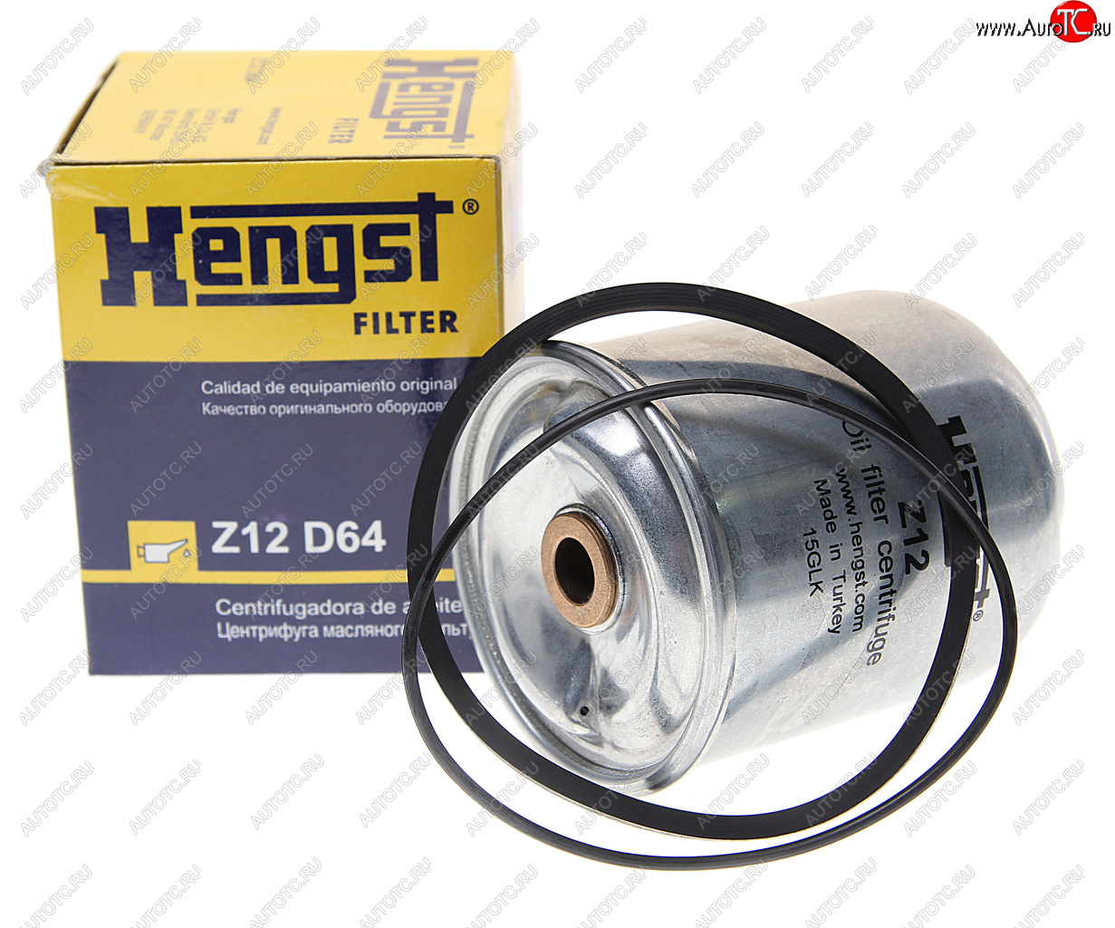 2 199 р. Фильтр масляный DAF 75CF,85CF,95XF центрифуга (втулки 14мм) HENGST HENGST z12d64  с доставкой в г. Майкоп