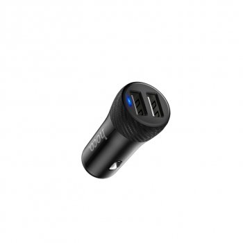 559 р. Устройство зарядное в прикуриватель 2USB 12V HOCO HOCO z21 black HOCO z21 black  с доставкой в г. Майкоп. Увеличить фотографию 3