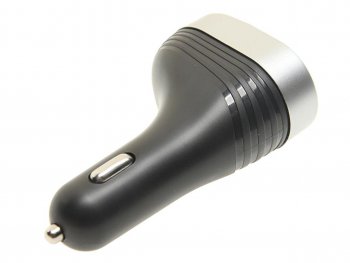 489 р. Разветвитель прикуривателя 1-но гнездовой 12-24V 2USB 3.1A с дисплеем HOCO HOCO z29  с доставкой в г. Майкоп. Увеличить фотографию 2