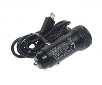 569 р. Устройство зарядное в прикуриватель 1USB 12V кабель micro USB HOCO HOCO z49a black  с доставкой в г. Майкоп. Увеличить фотографию 2