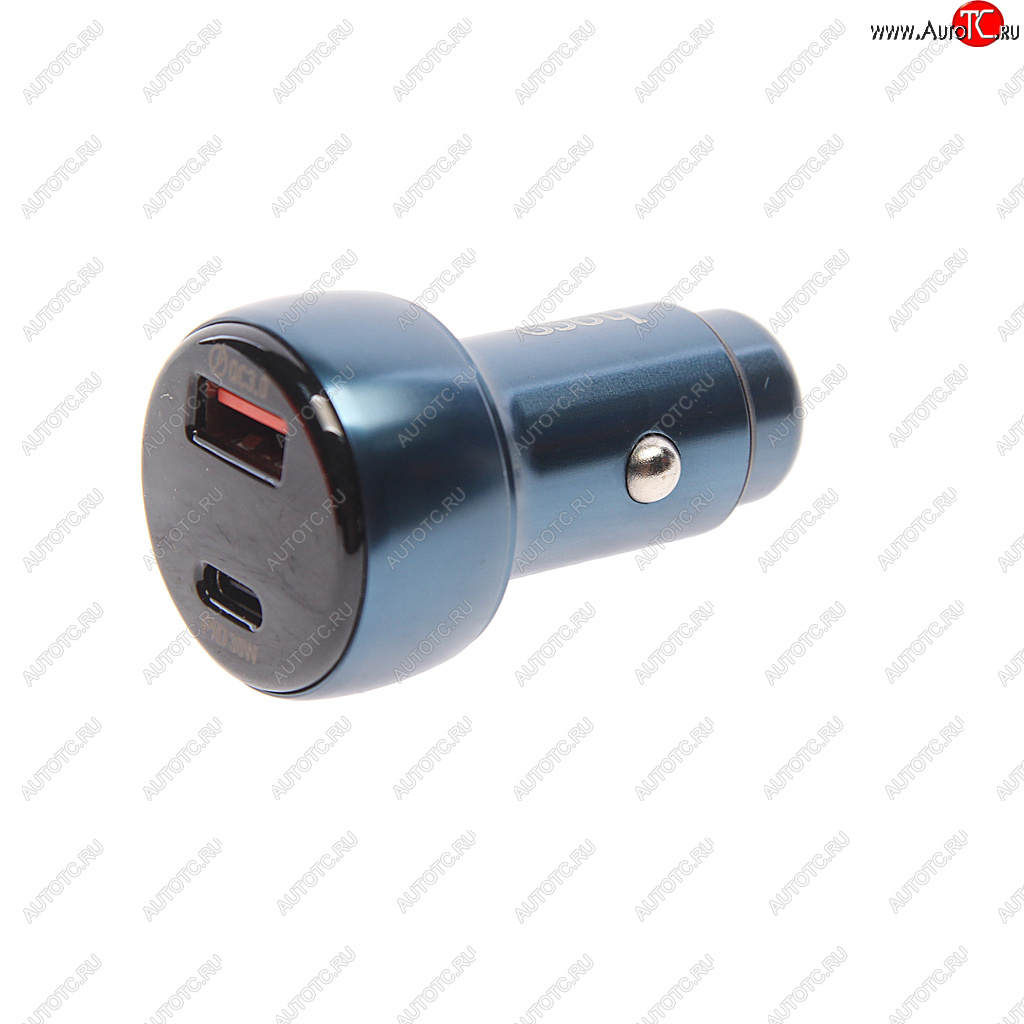 969 р. Устройство зарядное в прикуриватель 1USB 12V кабель iPhone (5-) HOCO HOCO z50 blue  с доставкой в г. Майкоп