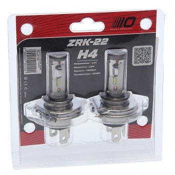 3 099 р. Лампа светодиодная 12V H4 P43t-38 (2шт.) OPTIMA OPTIMA z-h4  с доставкой в г. Майкоп. Увеличить фотографию 1