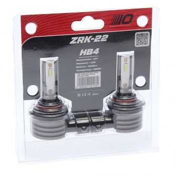2 699 р. Лампа светодиодная 12V HB4 P22d (2шт.) OPTIMA OPTIMA z-hb4  с доставкой в г. Майкоп. Увеличить фотографию 1