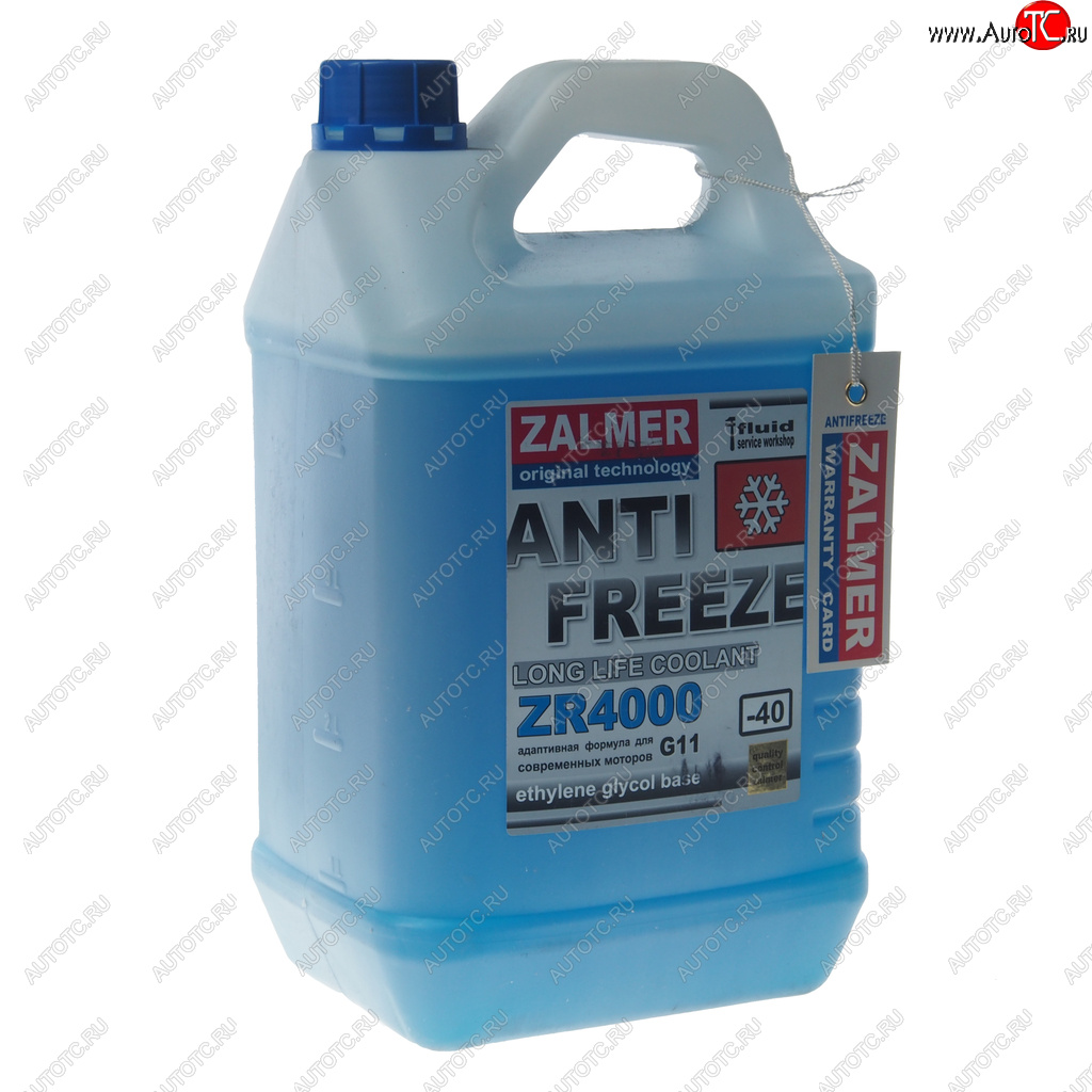 1 169 р. Антифриз синий -40C ZR4000 LLC G11 5кг ZALMER ZALMER zr40b005  с доставкой в г. Майкоп