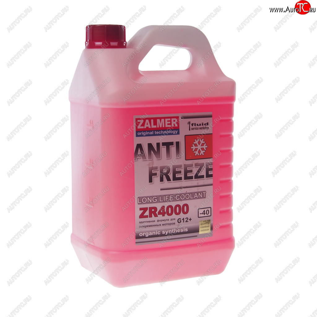 1 199 р. Антифриз красный -40C ZR4000 LLC G12 5кг ZALMER ZALMER zr40r005  с доставкой в г. Майкоп