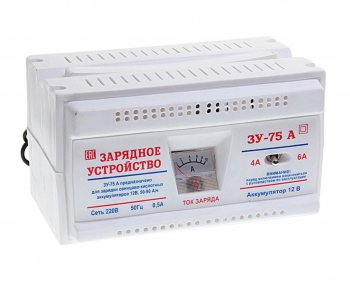3 799 р. Устройство зарядное 12V 10A 90Ач 220V (автомат) НИКА АНТАС НИКА АНТАС зу-75а1  с доставкой в г. Майкоп. Увеличить фотографию 2