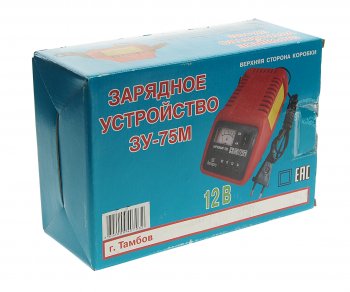 3 699 р. Устройство зарядное 12V 10А 220V (автомат) ТАМБОВ ИП ШМЕЛЬКОВ зу-75м  с доставкой в г. Майкоп. Увеличить фотографию 4