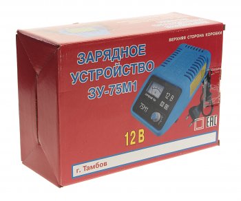 3 799 р. Устройство зарядное 12V 10А 220V (ручной) ТАМБОВ ИП ШМЕЛЬКОВ зу-75м1  с доставкой в г. Майкоп. Увеличить фотографию 4