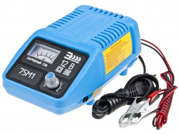 3 799 р. Устройство зарядное 12V 10А 220V (ручной) ТАМБОВ ИП ШМЕЛЬКОВ зу-75м1  с доставкой в г. Майкоп. Увеличить фотографию 1