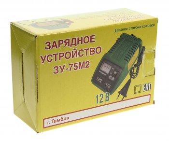 3 499 р. Устройство зарядное 12V 10А 220V (автомат) ТАМБОВ ИП ШМЕЛЬКОВ зу-75м2  с доставкой в г. Майкоп. Увеличить фотографию 4