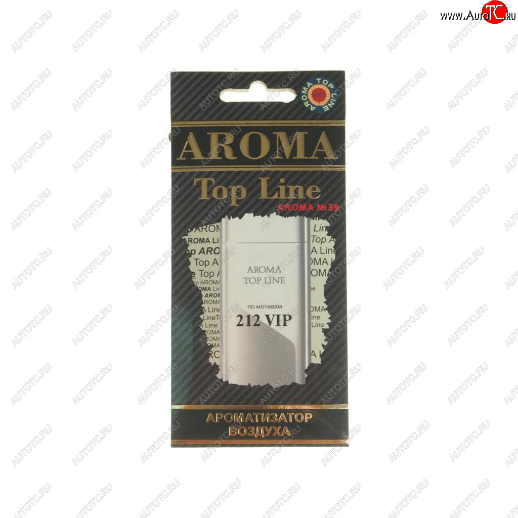 212 р. Ароматизатор подвесной пластина (№39 Carolina Herrera 212) TOP LINE TOP LINE №39 carolina herrera 212  с доставкой в г. Майкоп