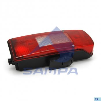 3 179 р. Фонарь задний VOLVO FH,FM правый SAMPA SAMPA 034.408  с доставкой в г. Майкоп. Увеличить фотографию 1