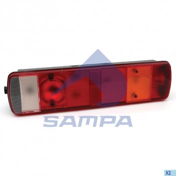 2 799 р. Фонарь задний SCANIA 4,P,G,R,T series правый SAMPA SAMPA 044.322  с доставкой в г. Майкоп. Увеличить фотографию 1