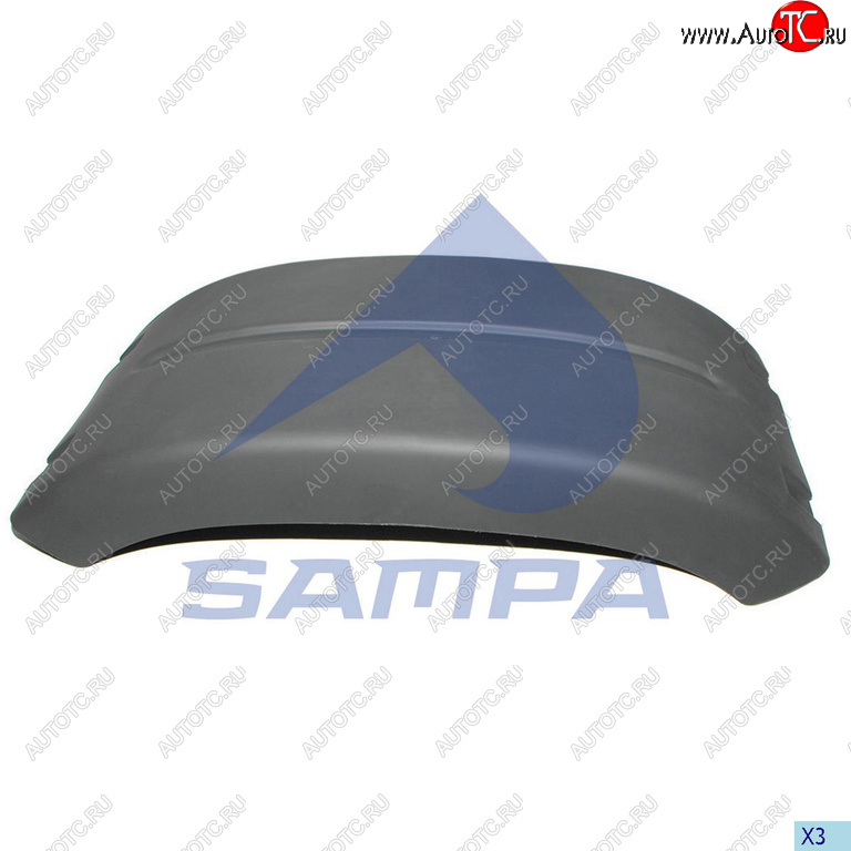 2 599 р. Крыло MAN TGA,TGX,TGS заднее левоеправое верхняя часть SAMPA SAMPA 18200253  с доставкой в г. Майкоп