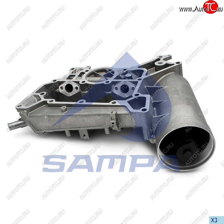 36 949 р. Корпус MERCEDES дв.OM501,502LA радиатора масляного SAMPA SAMPA 205.228  с доставкой в г. Майкоп