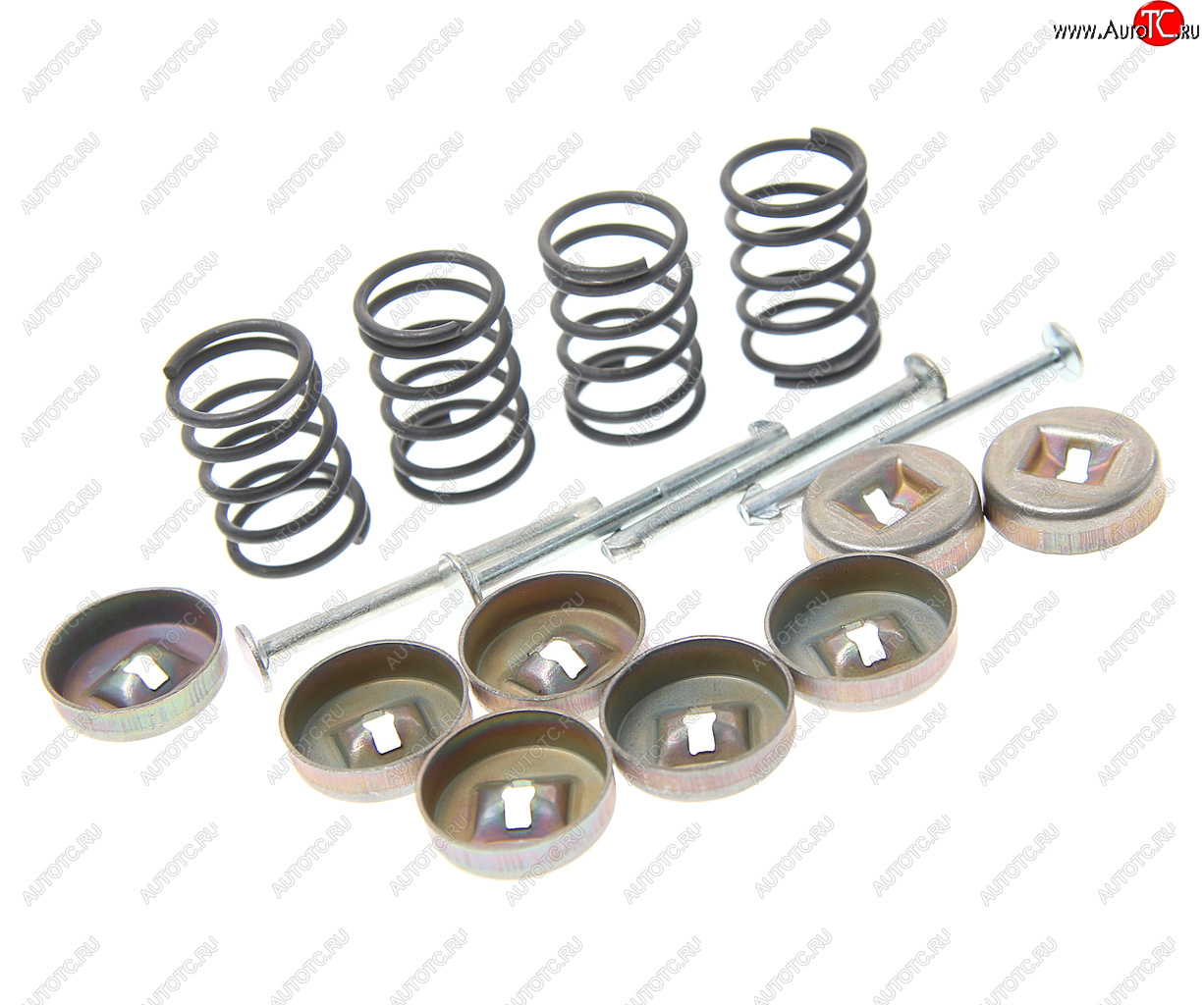 133 р. Ремкомплект УАЗ для крепления колодок тормозных (солдатик) (4шт.) METALPART METALPART mp-n-001 METALPART mp-n-001  с доставкой в г. Майкоп