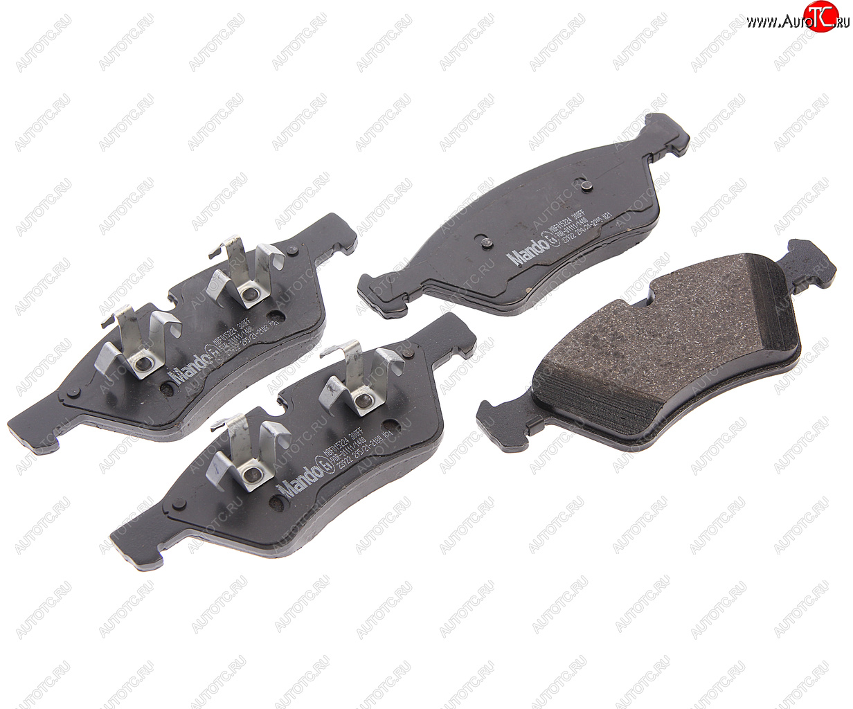 2 299 р. Колодки тормозные MERCEDES W164 (ML),X164 (GL),W211,W251 (04-) передние (4шт.) MANDO MANDO mbf015224 MANDO mbf015224  с доставкой в г. Майкоп