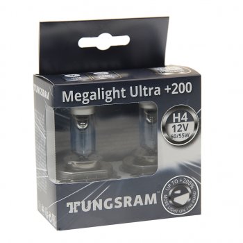 1 849 р. Лампа 12V H4 6055W P43t +200% бокс (2шт.) TUNGSRAM TUNGSRAM 93120596  с доставкой в г. Майкоп. Увеличить фотографию 1
