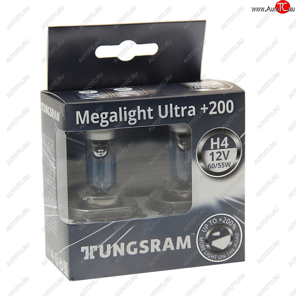 1 849 р. Лампа 12V H4 6055W P43t +200% бокс (2шт.) TUNGSRAM TUNGSRAM 93120596  с доставкой в г. Майкоп