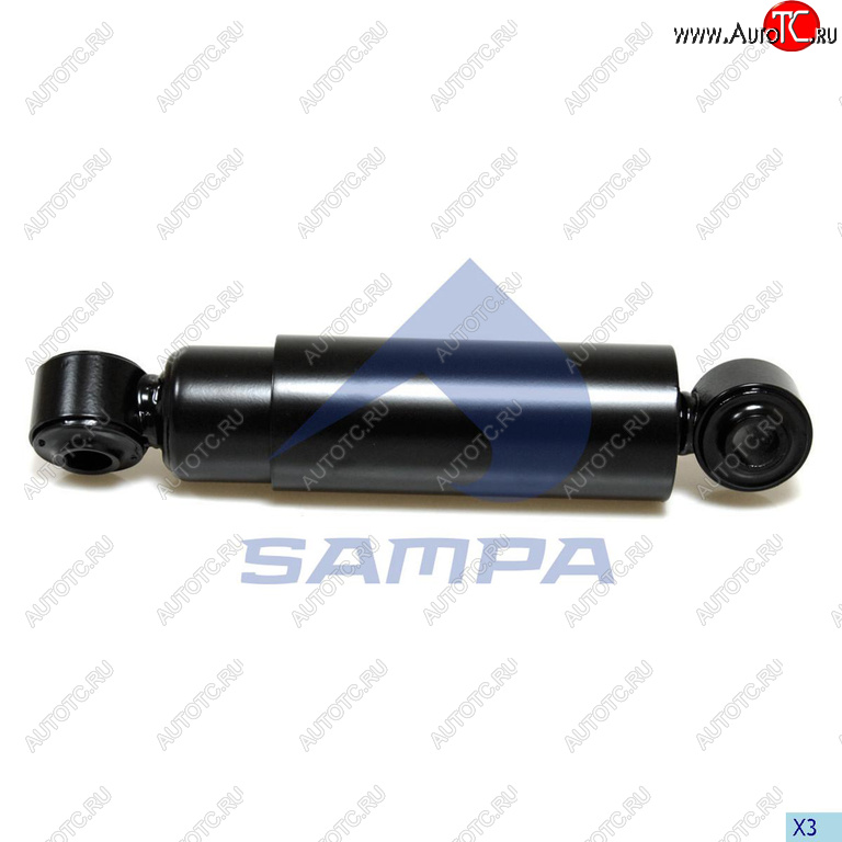 3 299 р. Амортизатор BPW ROR SAF FRUEHAUF SCHMITZ полуприцепа, прицепа (331495 24х55 24х55 ОО) SAMPA SAMPA 070.225-01  с доставкой в г. Майкоп