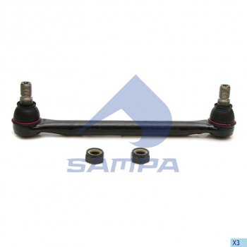 2 899 р. Тяга стабилизатора VOLVO FH12 переднего SAMPA SAMPA 097.747-01  с доставкой в г. Майкоп. Увеличить фотографию 1