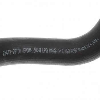 799 р. Патрубок HYUNDAI Santa Fe (00-) (2.7) радиатора нижний GEUN YOUNG GEUN YOUNG 25412-26100  с доставкой в г. Майкоп. Увеличить фотографию 3