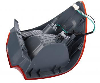 10 249 р. Фонарь задний KIA Rio хетчбек (11-) левый наружный NSP NSP nsp02924014x200  с доставкой в г. Майкоп. Увеличить фотографию 3