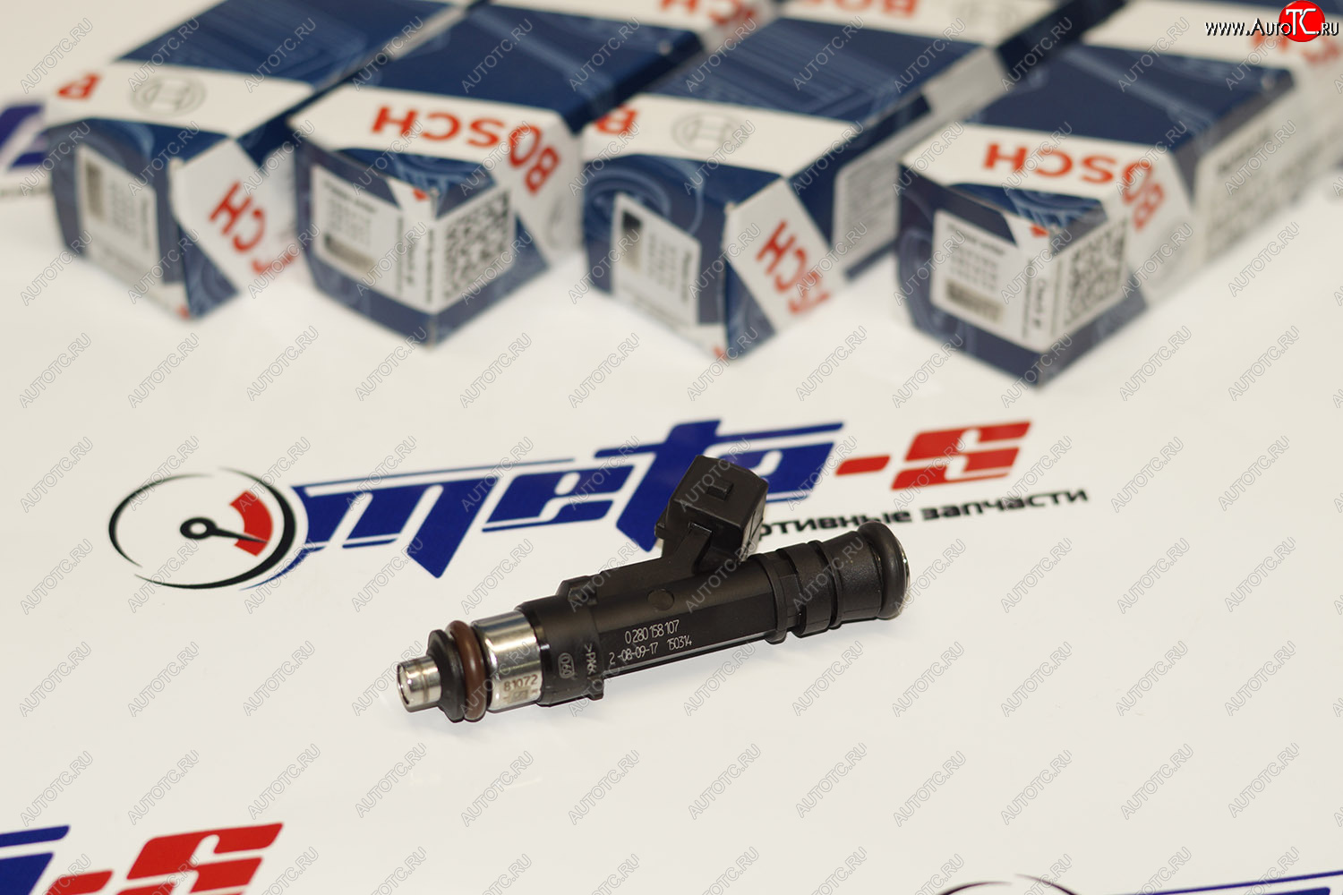 8 749 р. Форсунки топливные 192cc Bosch 0 280 158 107 (4 шт. оригинал) Волга BOSCH 280158107  с доставкой в г. Майкоп