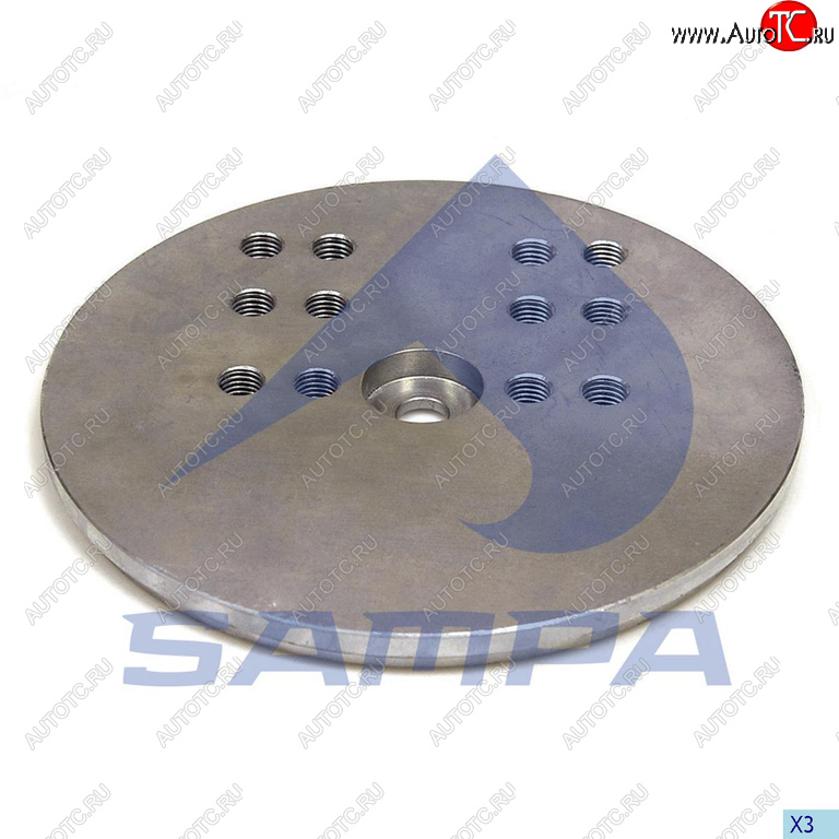 3 699 р. Плита BPW стакана пневморессоры (250х20мм для 881MB,4881MB) SAMPA SAMPA 105.286  с доставкой в г. Майкоп